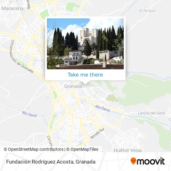 Fundación Rodríguez Acosta map