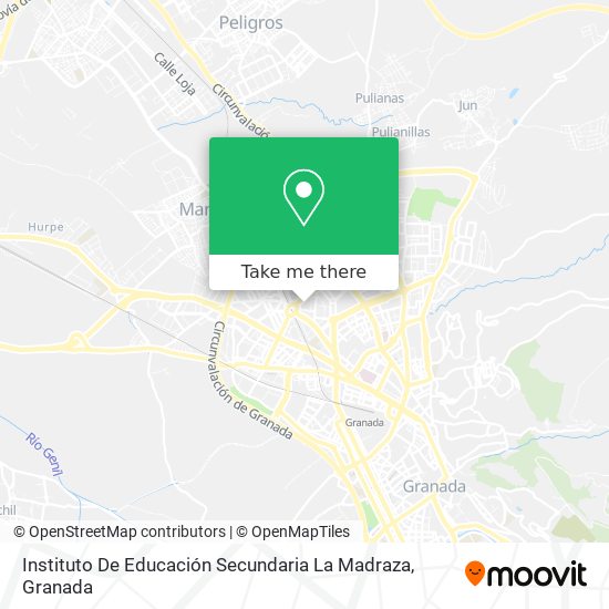 Instituto De Educación Secundaria La Madraza map