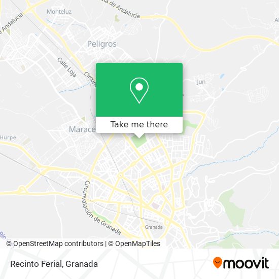 Recinto Ferial map