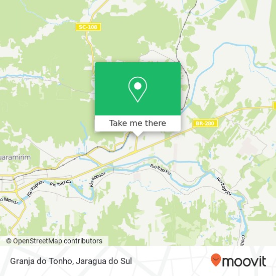 Granja do Tonho map