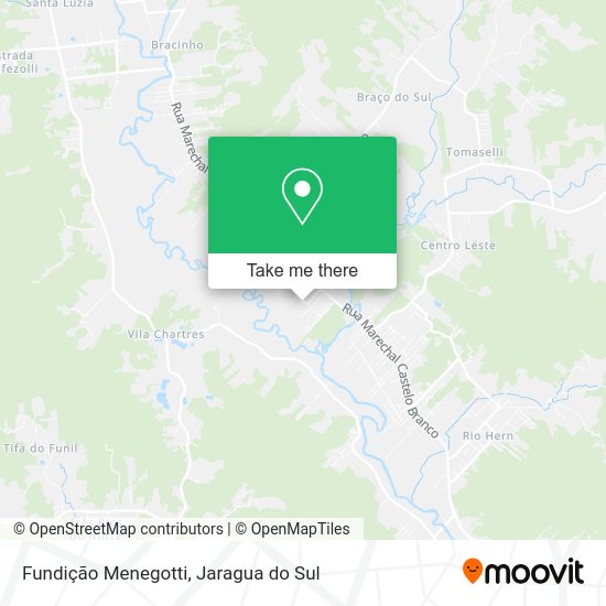 Fundição Menegotti map