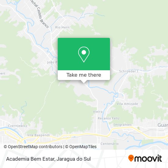 Academia Bem Estar map
