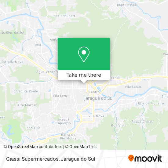 Giassi Supermercados map