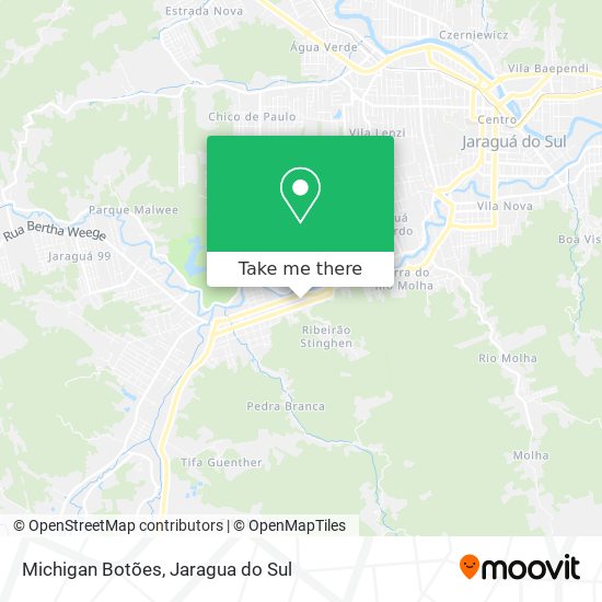 Michigan Botões map
