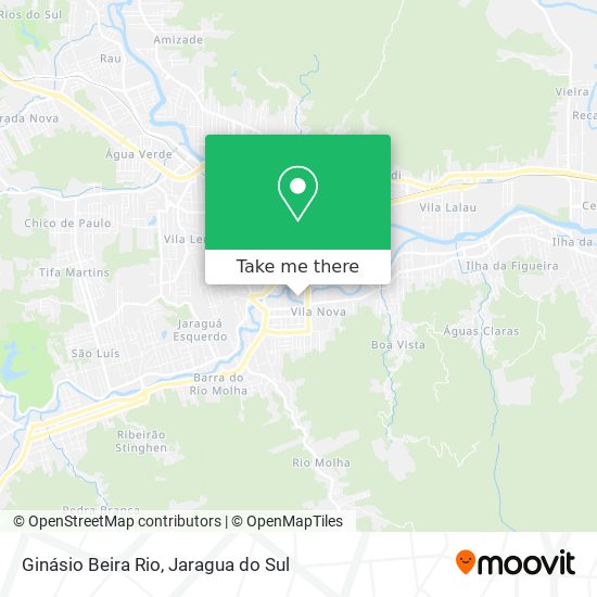 Mapa Ginásio Beira Rio