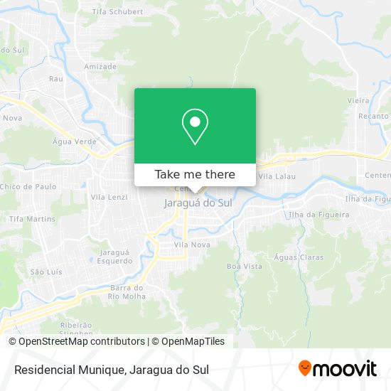 Residencial Munique map