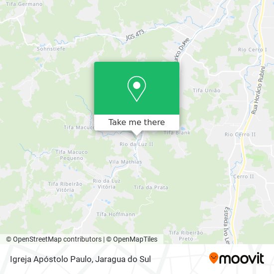 Igreja Apóstolo Paulo map