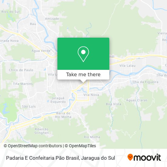 Padaria E Confeitaria Pão Brasil map