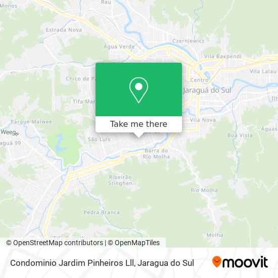 Mapa Condominio Jardim Pinheiros Lll