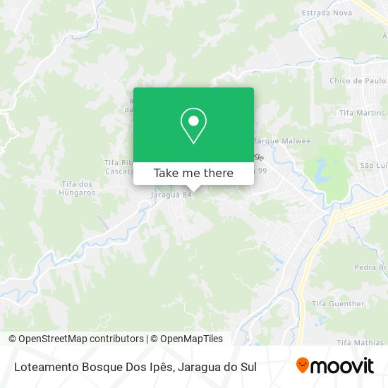 Loteamento Bosque Dos Ipês map