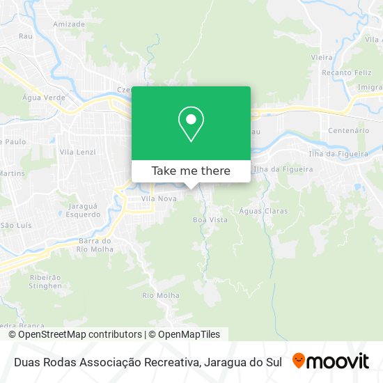 Duas Rodas Associação Recreativa map