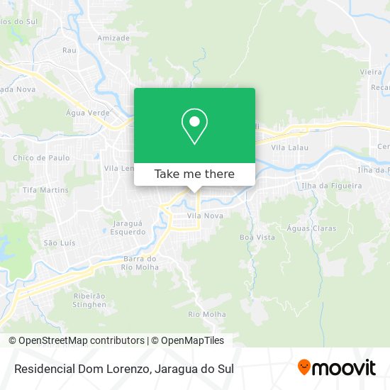 Residencial Dom Lorenzo map