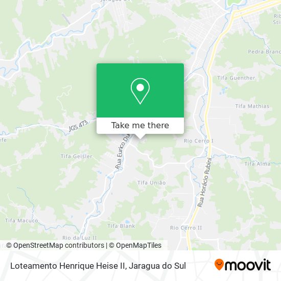 Loteamento Henrique Heise II map