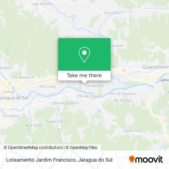Loteamento Jardim Francisco map