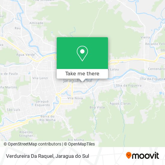 Verdureira Da Raquel map