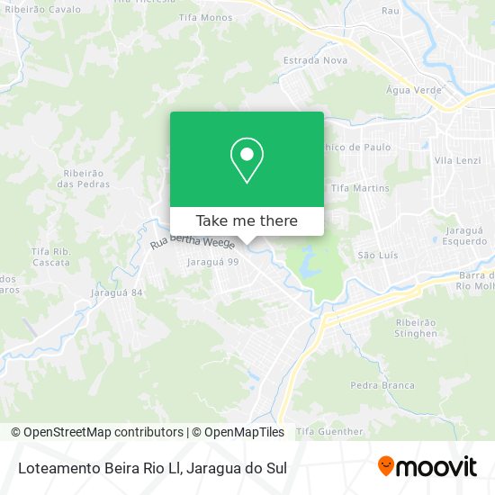Loteamento Beira Rio Ll map