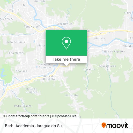 Barbi Academia map