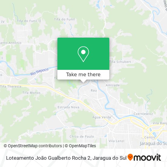 Loteamento João Gualberto Rocha 2 map