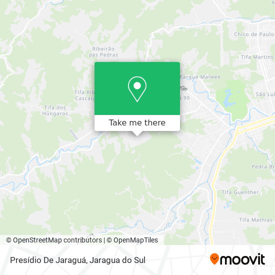 Mapa Presídio De Jaraguá