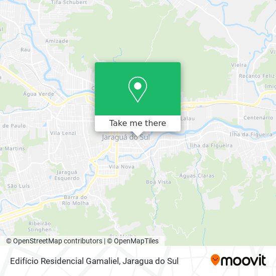 Edifício Residencial Gamaliel map