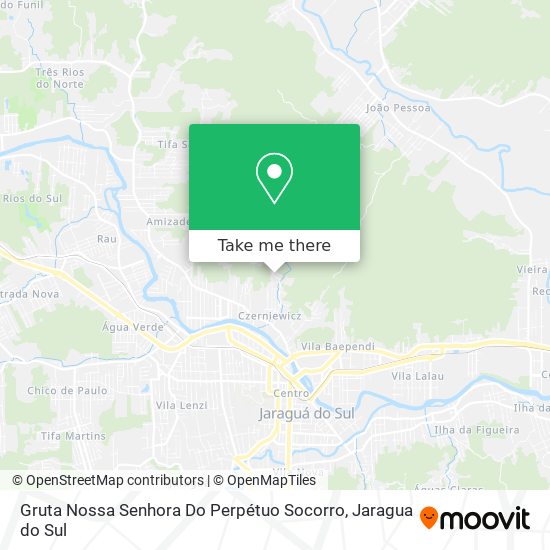 Gruta Nossa Senhora Do Perpétuo Socorro map