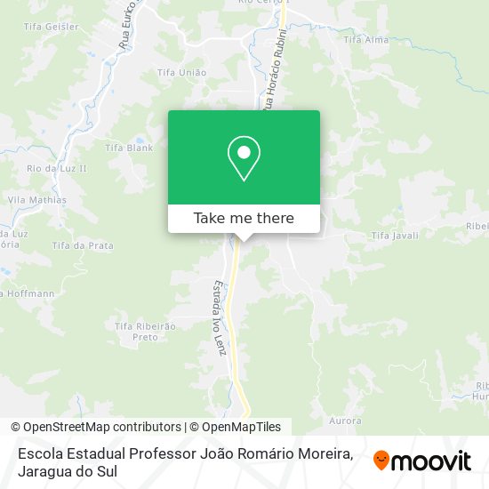 Escola Estadual Professor João Romário Moreira map