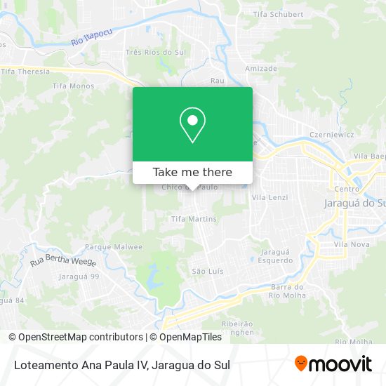 Loteamento Ana Paula IV map