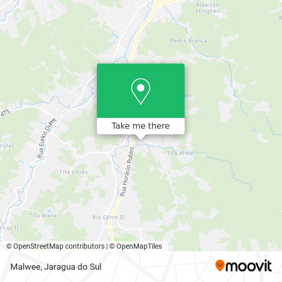 Mapa Malwee