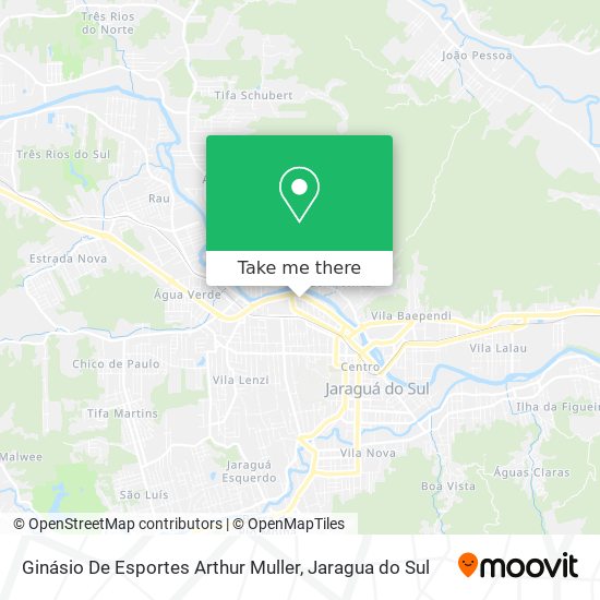 Ginásio De Esportes Arthur Muller map