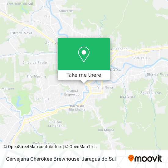 Cervejaria Cherokee Brewhouse map