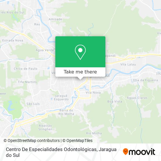 Centro De Especialidades Odontológicas map