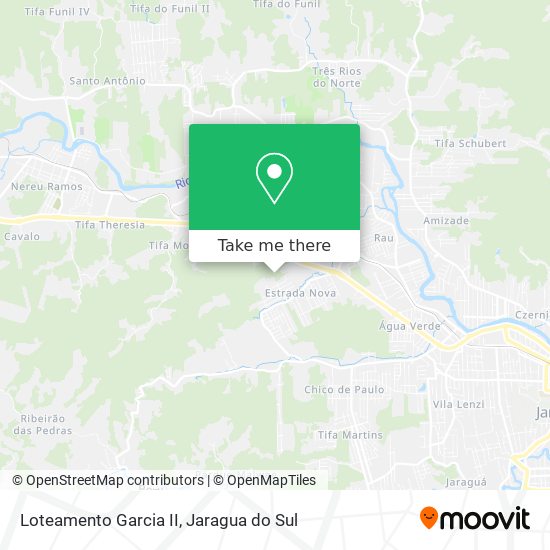 Loteamento Garcia II map