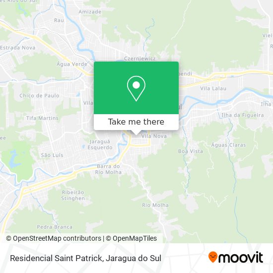 Residencial Saint Patrick map