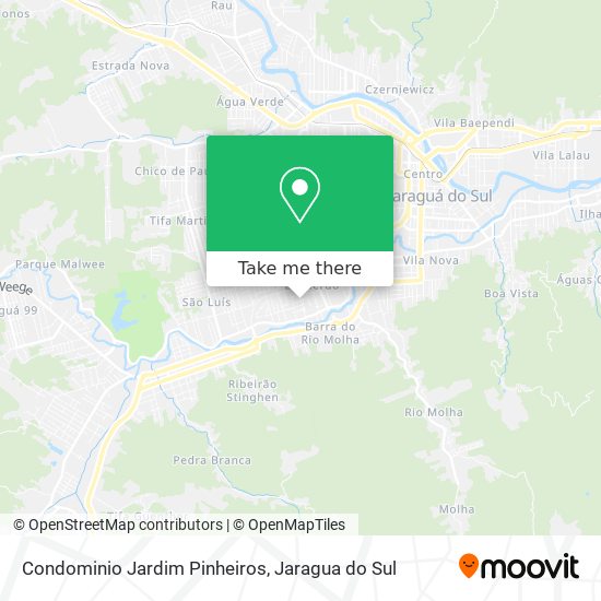 Condominio Jardim Pinheiros map