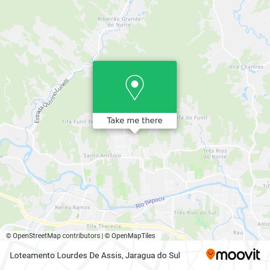 Mapa Loteamento Lourdes De Assis