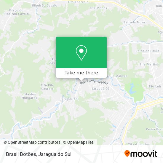 Brasil Botões map