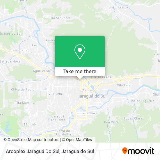 Arcoplex Jaraguá Do Sul map