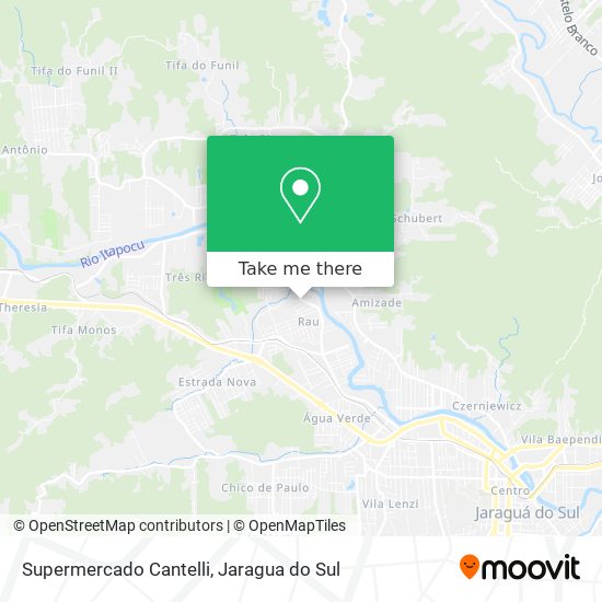 Supermercado Cantelli map