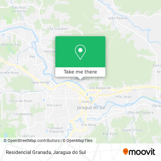 Residencial Granada map