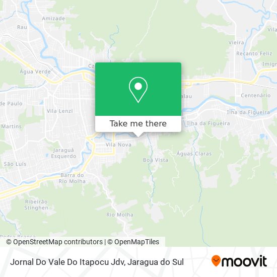 Jornal Do Vale Do Itapocu Jdv map