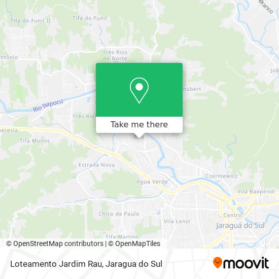 Loteamento Jardim Rau map