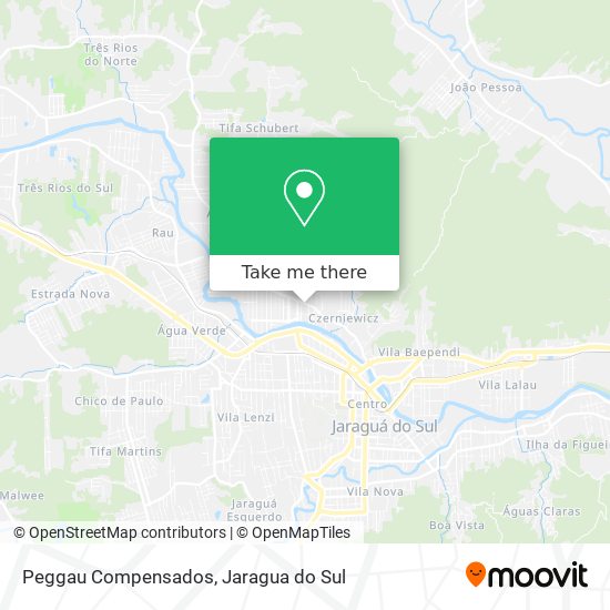 Peggau Compensados map