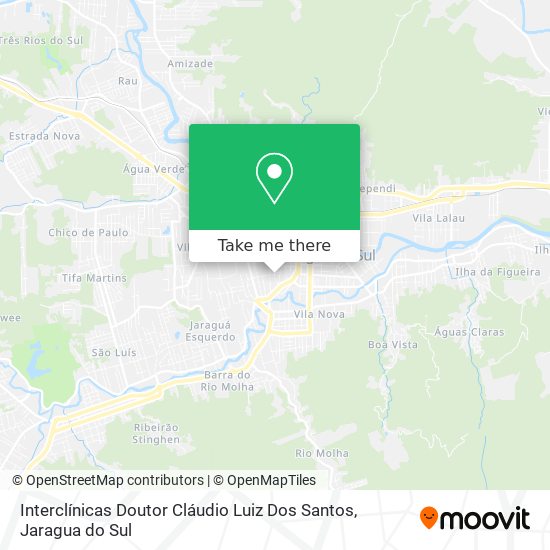 Interclínicas Doutor Cláudio Luiz Dos Santos map
