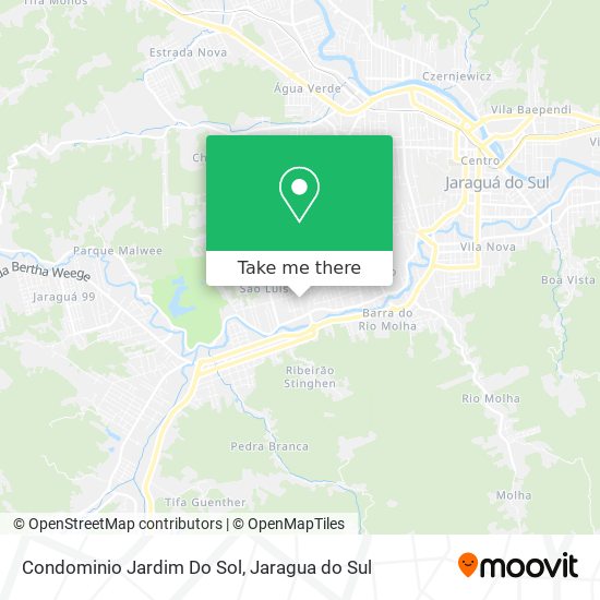 Condominio Jardim Do Sol map
