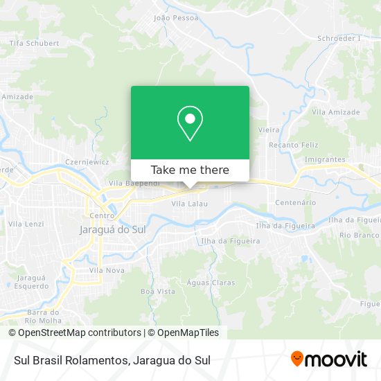 Sul Brasil Rolamentos map