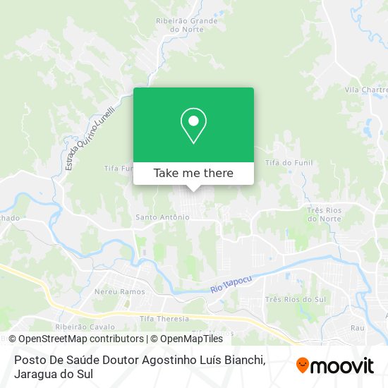 Posto De Saúde Doutor Agostinho Luís Bianchi map