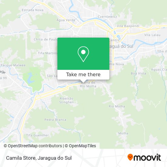 Camila Store map