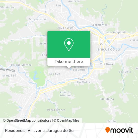 Residencial Villaverla map