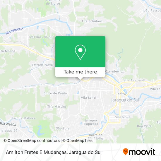 Amilton Fretes E Mudanças map
