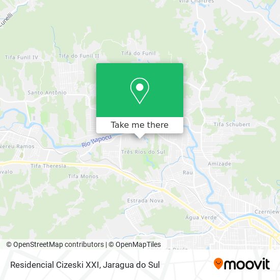 Mapa Residencial Cizeski XXI